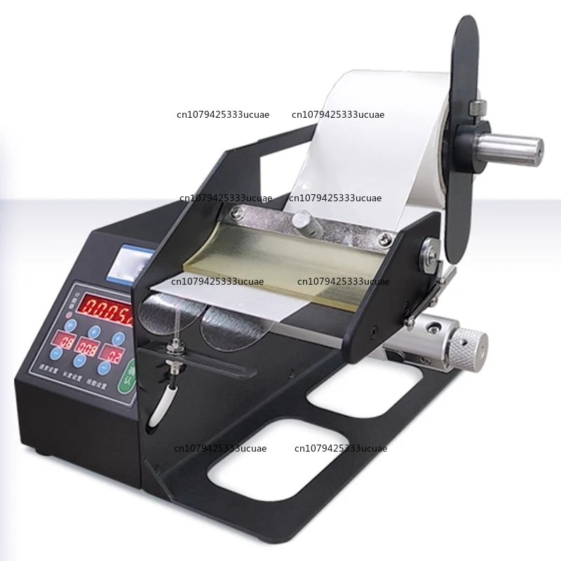 Special Fully - Automatic Counting Label Peeling Machine for Barcode Matt Silver & Transparent Round Sealing Stickers