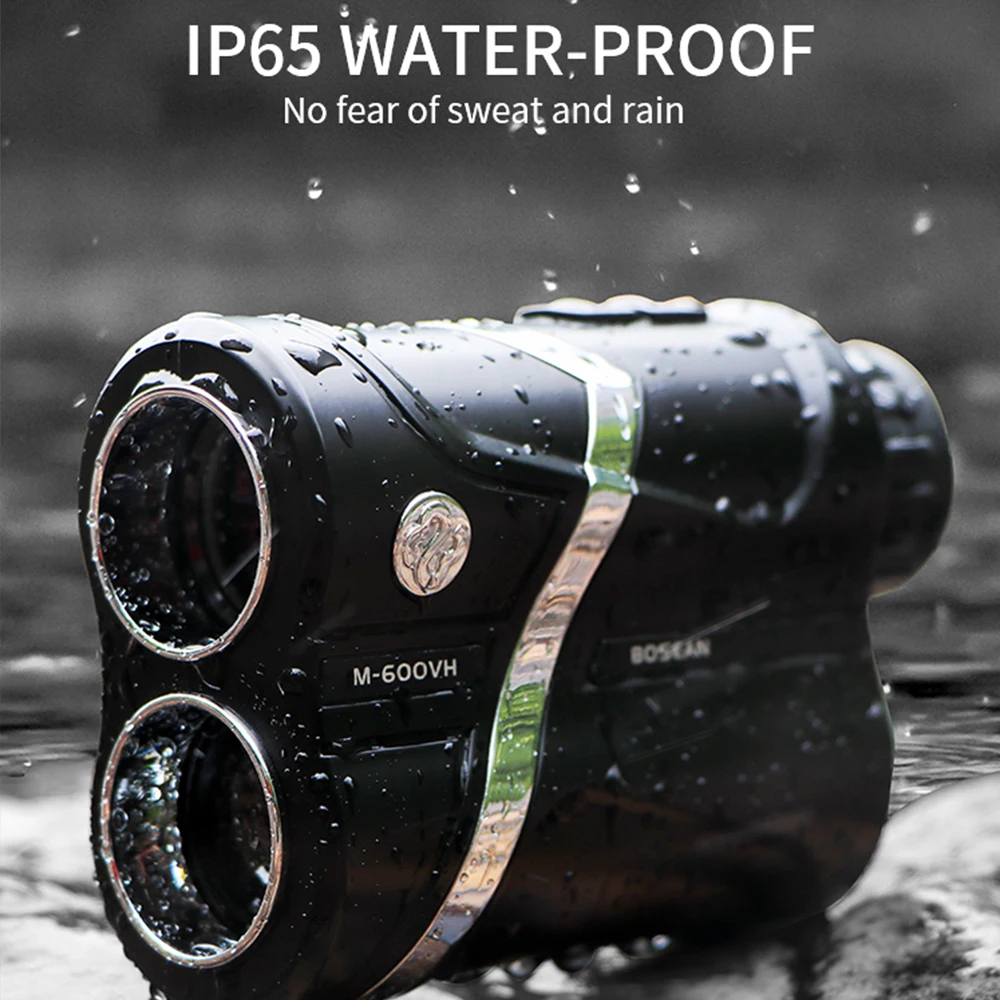 بوشون M-600VH جولف ليزر Rangefinder مسافة متر قابلة للشحن جولف متر ارتفاع المسافة زاوية سرعة العلم قفل