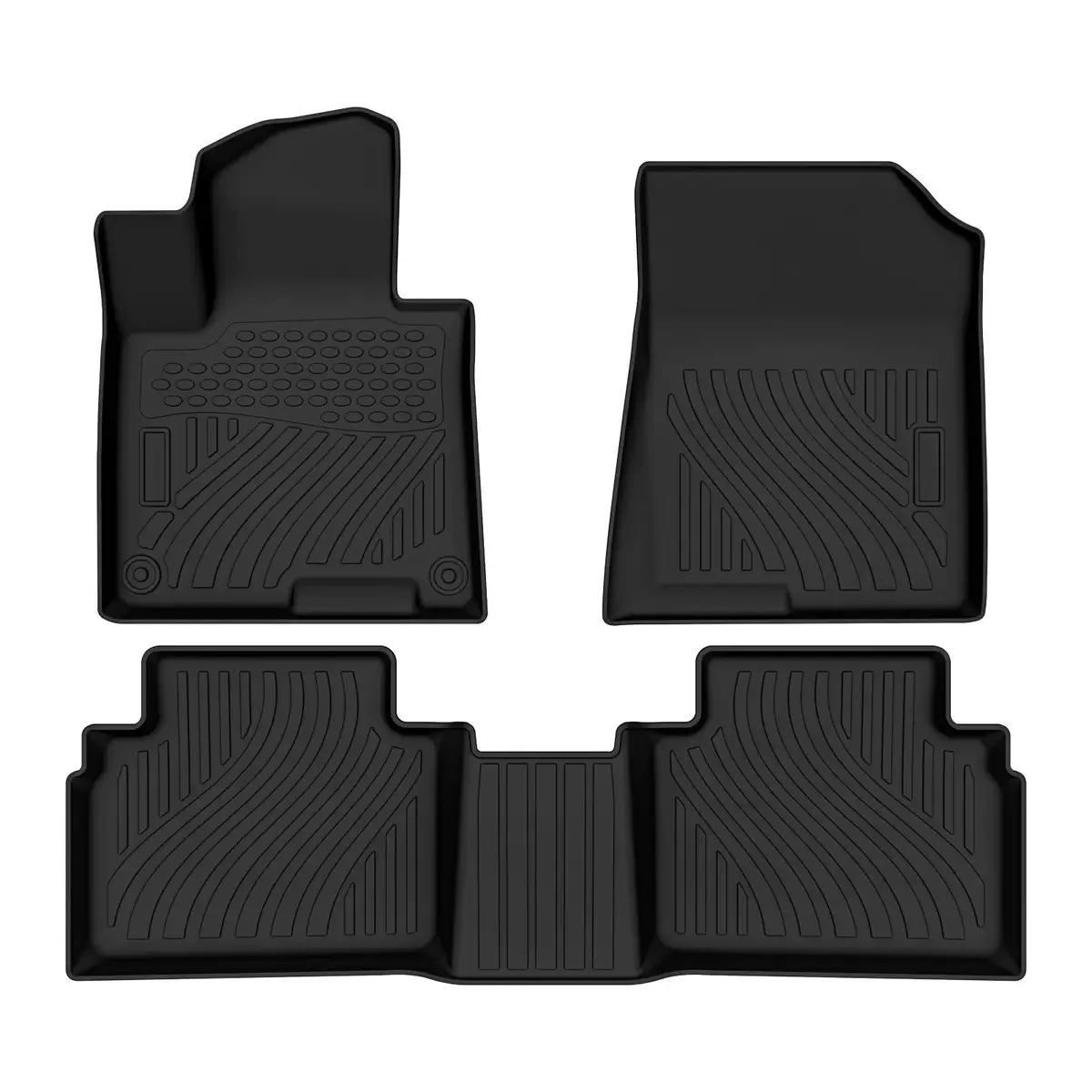 Custom TPE car floor mats For GMC Sierra 1500 2019-2024 left-hand drive accessories Automobiles para auto Vehicle supplies auto