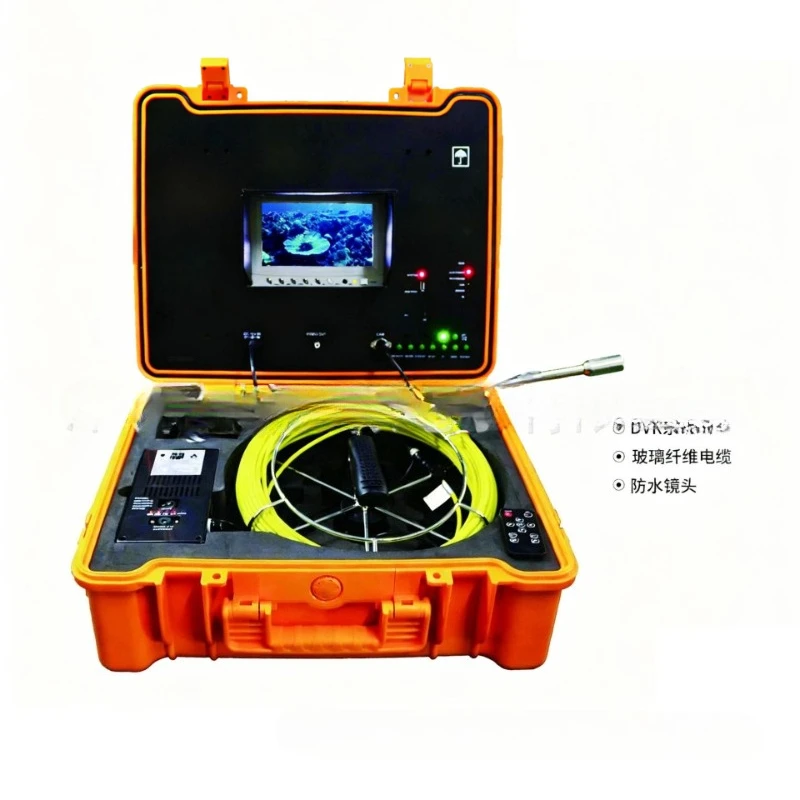

High definition industrial pipeline inspection endoscope wireless positioning camera video sewer waterproof detector can turn