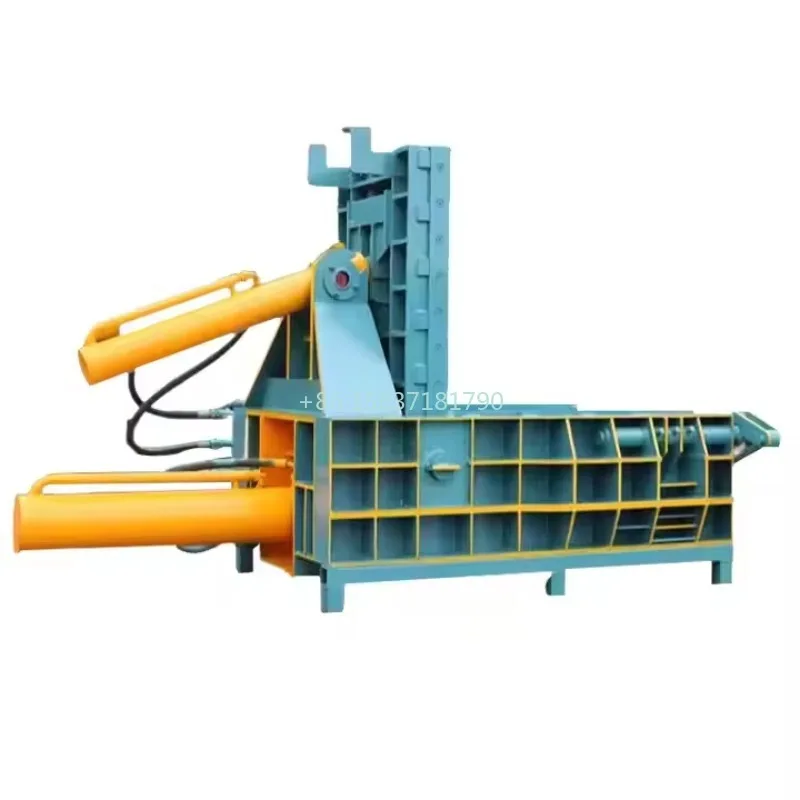 Economical Hydraulic Baling Machine Aluminum Can Baler Machine Copper Iron Steel Scrap Metal Hydraulic Balers Machine for Chile