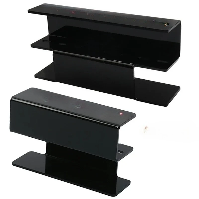 1pc pinças de cílios rack de armazenamento pinça organizador suporte de cílios ferramentas maquiagem beleza extensão prateleira 6/8 furos