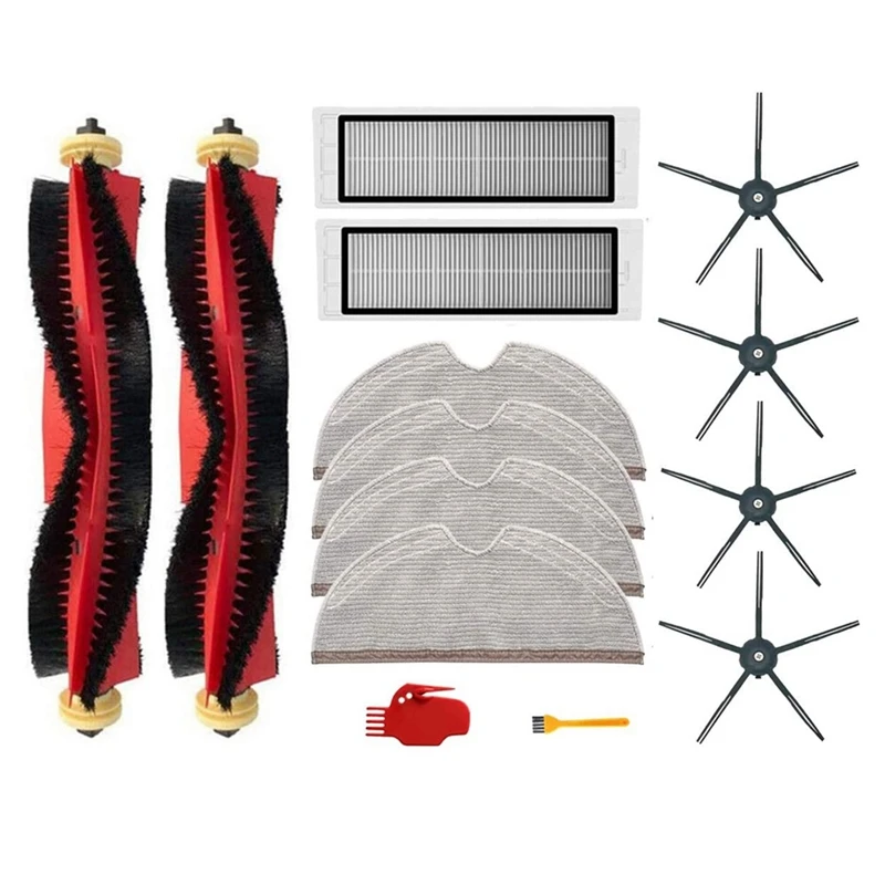 

1 Set Main Side Brush Hepa Filter Mop Replacement For Xiaomi Roborock S6 S60 S65 S5 Max S6 Max V S6 Pure Robot Vacuum Cleaner
