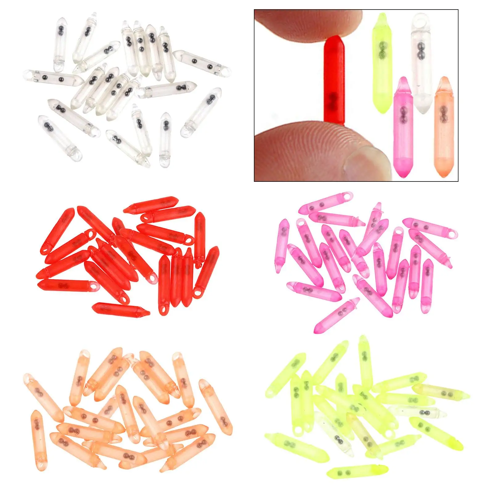 20x الصيد إغراء خشخيشات المحمولة صيد السمك أدوات الصيد 3 مللي متر x 16 مللي متر #4