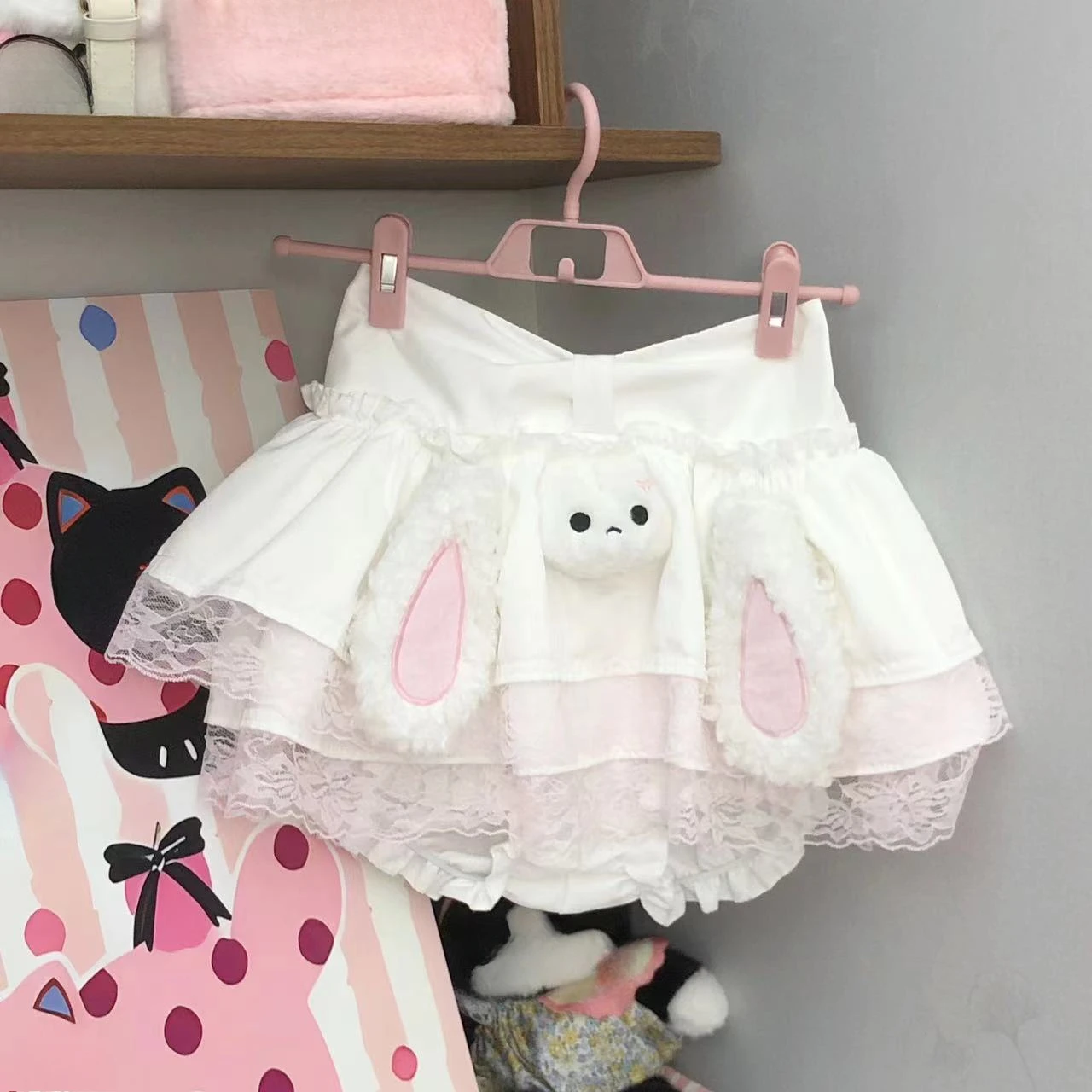 ญี่ปุ่น Kawaii เค้กสีเหลืองกระโปรงผู้หญิงสบายๆ Y2k เสื้อผ้า Harajuku น่ารักกระโปรงหญิง Outwear Chic Party Bow Cosplays หญิง