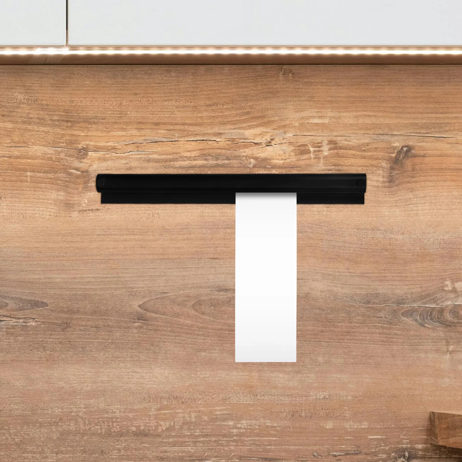 

Aluminum Alloy Single Clamp Kitchen Receipt Wall Mounted Menu Organizer Takeout Ticket Holder Food Ticket Rack Bar