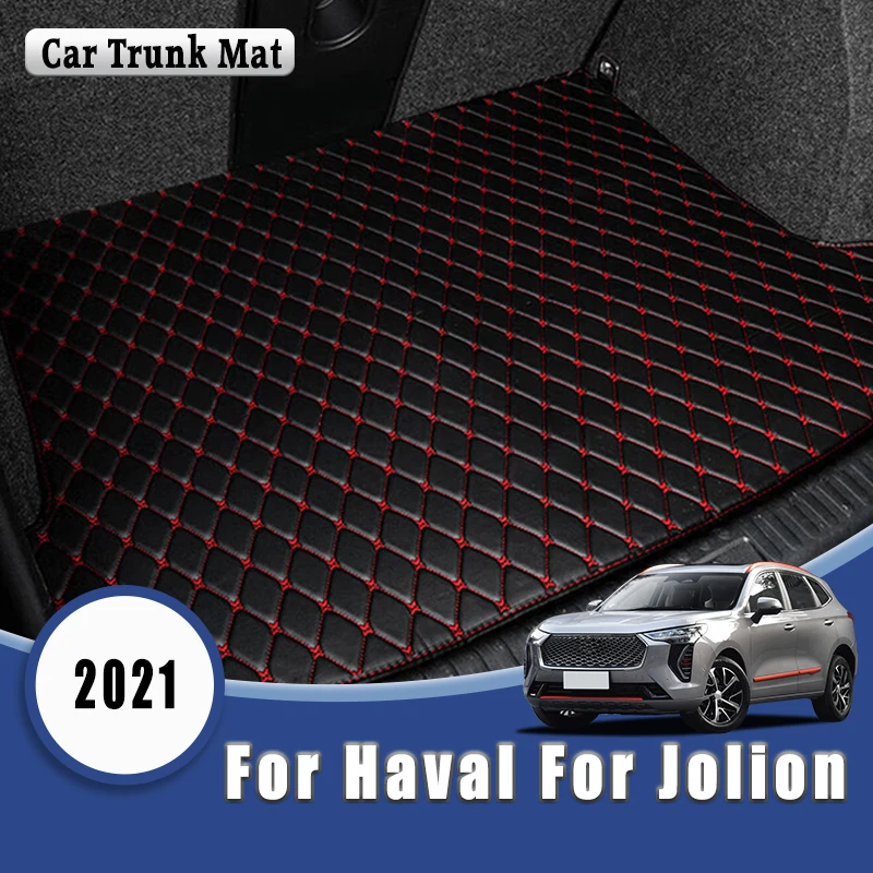 

Car Trunk Mat For Haval Jolion 2021 Leather Waterproof Trunk Carpet Auto Interior Accessories