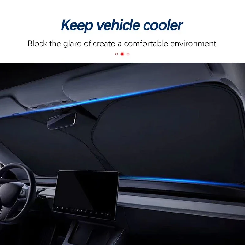 For Mercedes Benz V Class V260L W447 Custom Fit Windshield Sun Shade Sunshade Sun Visor Protector Foldable Blocks UV Rays Keep