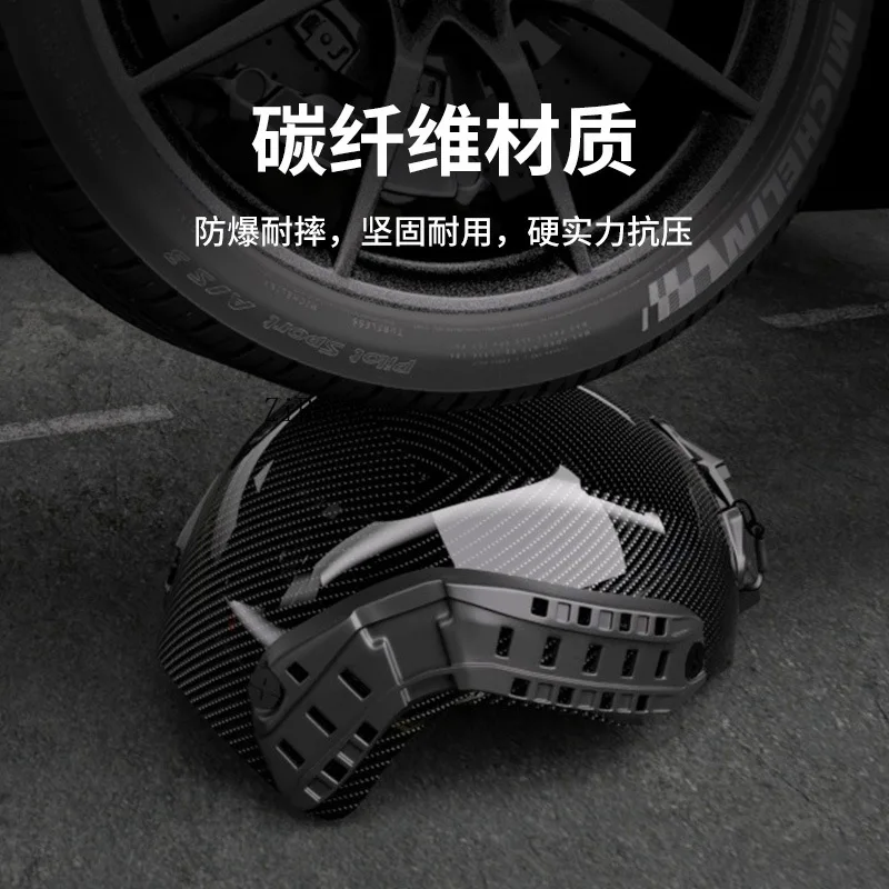 Taktischer Helm MH Edition mit Kohlefaser ausgekleideter Aufhängungsschutz Outdoor Riding Rescue Training Edition