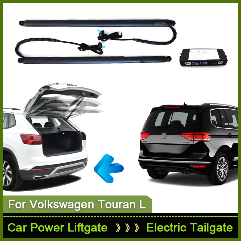 For Volkswagen Touran L 5T 2015~2024 Car Electric Tailgate Lift System Kit Auto Tail Gate Opener Automatic Lifting Rear Door