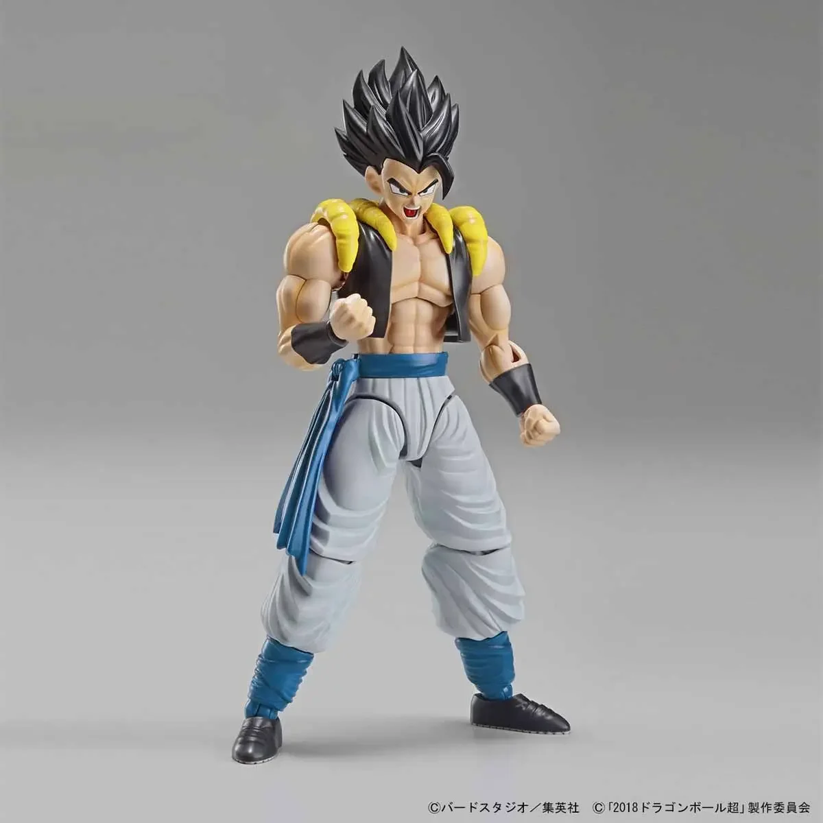 BANDAI Original Figure-rise Standard Dragon Ball Super SSG Super Saiyan Gogeta Action Figure Model Kit Assembly/Assembling Gift
