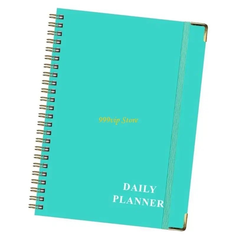 C90C Coil-binding Weekly Planner Daily Journal Notebook for Weekly Plans Task