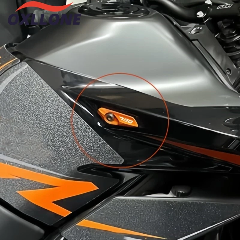 

For 790 Duke 790 Duke790 2017 2018 2019 2020 2022 2023 2024 2025 2026 Aluminium Tank Side Panel Protector Cover Tank Tab 790Duke