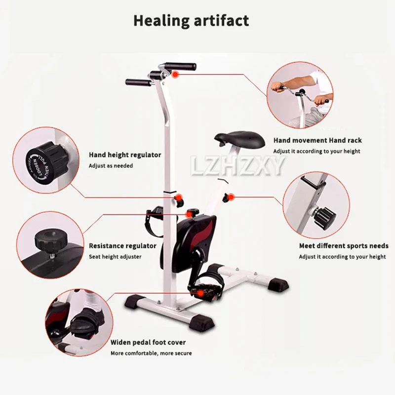 Elderly Rehabilitation Equipment Elderly Stroke Exercise Training Webbing Bike Recovery Tool Kids Home Fitness Spinning Bicycle