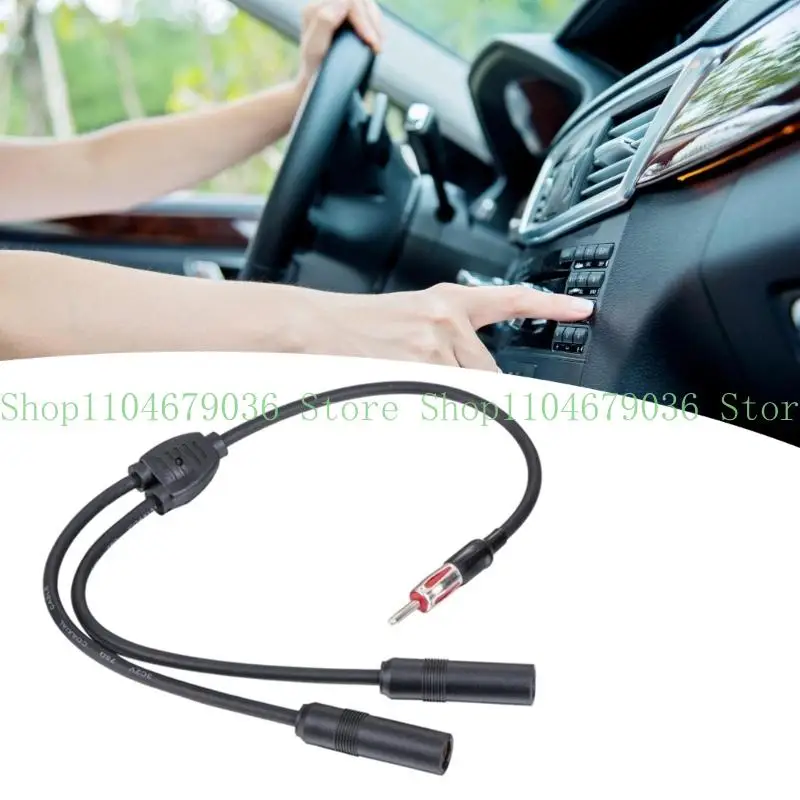 652F 19in Y Adapter Connector Vehicle Accesories Antenna Splitter Adapter Cable