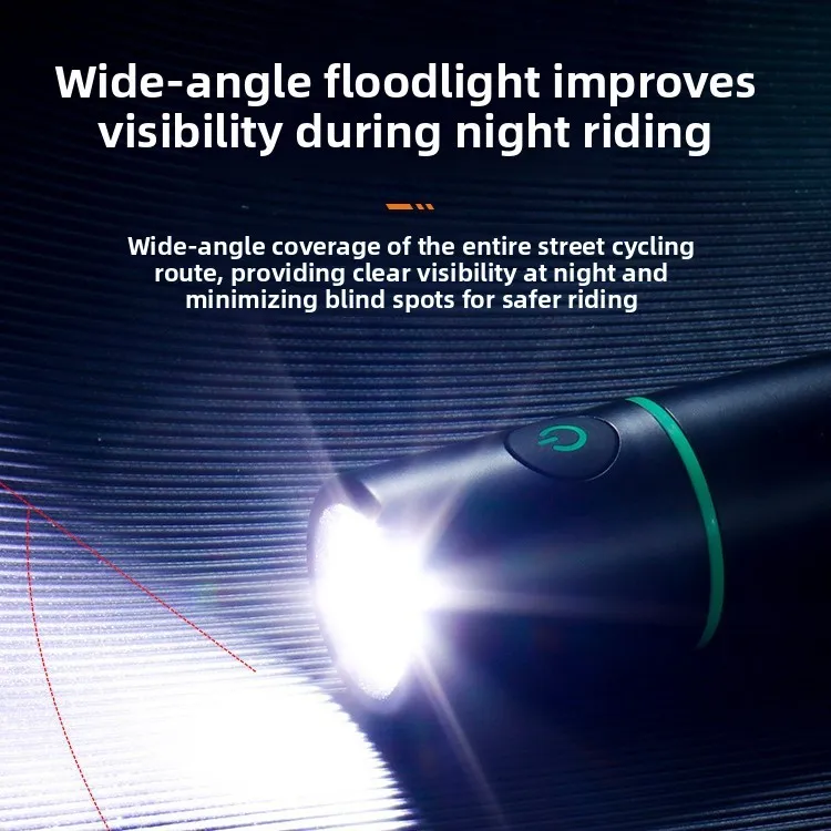Attrezzatura da ciclismo a luce forte Torcia ricaricabile Luce per auto Guida notturna impermeabile a lungo raggio