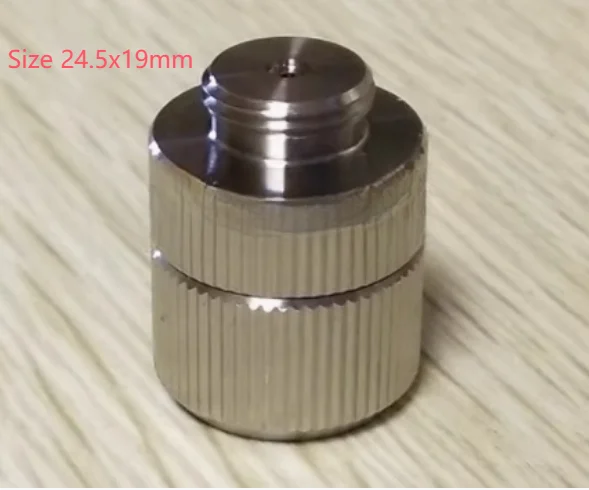 

Upper Guide cover,guide cap,size of 24.5x19MM with one side Dia 3.0 another Dia 1.0mm apply for Sodick wire cut machine