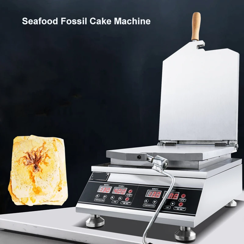 Japanese Prawn Biscuit Maker Scallop Pancake Machine Seafood Fossil Cake Machine Shrimp Rice Cracker