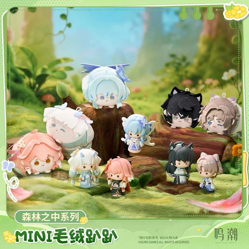 Pre Sale KURO GAMES Genuine Wuthering Waves In the Forest Series MINI Plushie Shorekeeper Jinhsi ChangLi QiuYuan Cosplay Toys