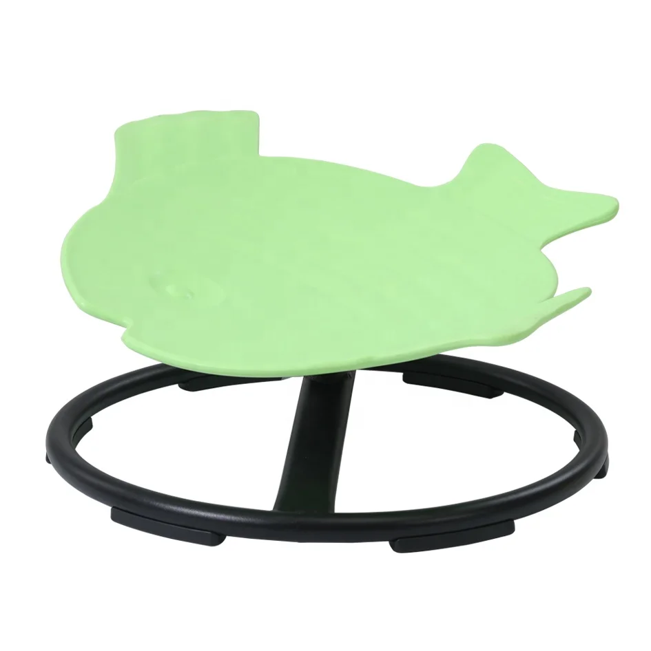 New Design Swivel Seat Round Rotating Dish Kids Sensory Integration Training Equipment Children Balance Training Toys