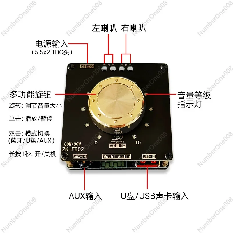 ZK-F802 Cool Volume…