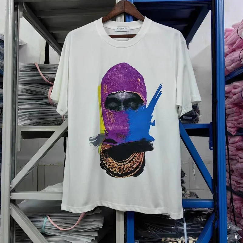 

Летняя футболка NOM IH UH NIT высокого качества с принтом для мужчин и женщин, свободная повседневная футболка с коротким рукавом, топы