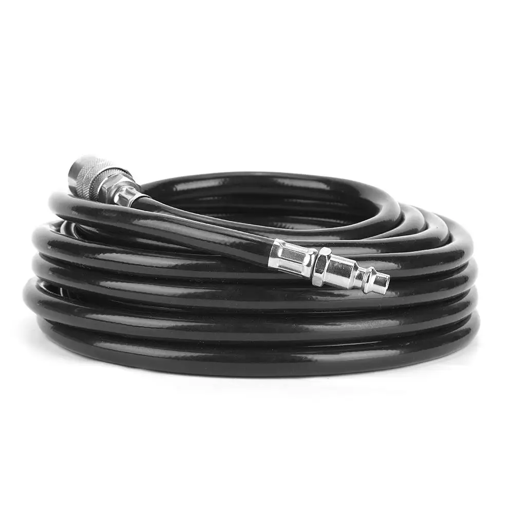 7.5M PVC Pneumatic Hose Kit w/ American Quick Connect - Air Compressor Accessory