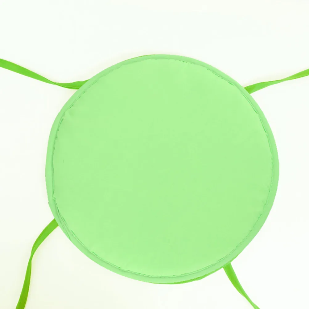 1Pcs Round Seat Cushion Light Grey Diameter 30Cm Thick Sponge Chair Pad for Sofa Dining Chairs Office Restaurant Seat Cushion