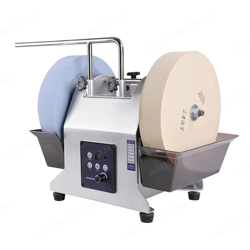 10-inch Dual-Wheel Electric Knife Sharpener Compact Household Water-Cooled Grinder Commercial Grinder for Scissors Kitchen Knive
