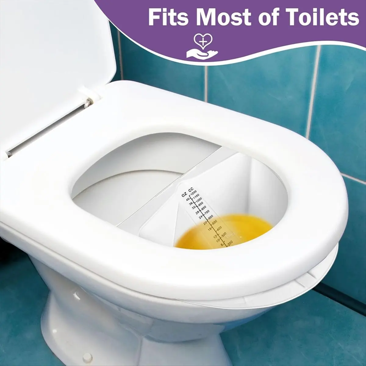 ABNH 20Pcs Urine Hats for Toilets,Urine Collection Hats Urine Cups Pee Cup Urine Sample Cup Containers for Women,40oz/ 1200cc