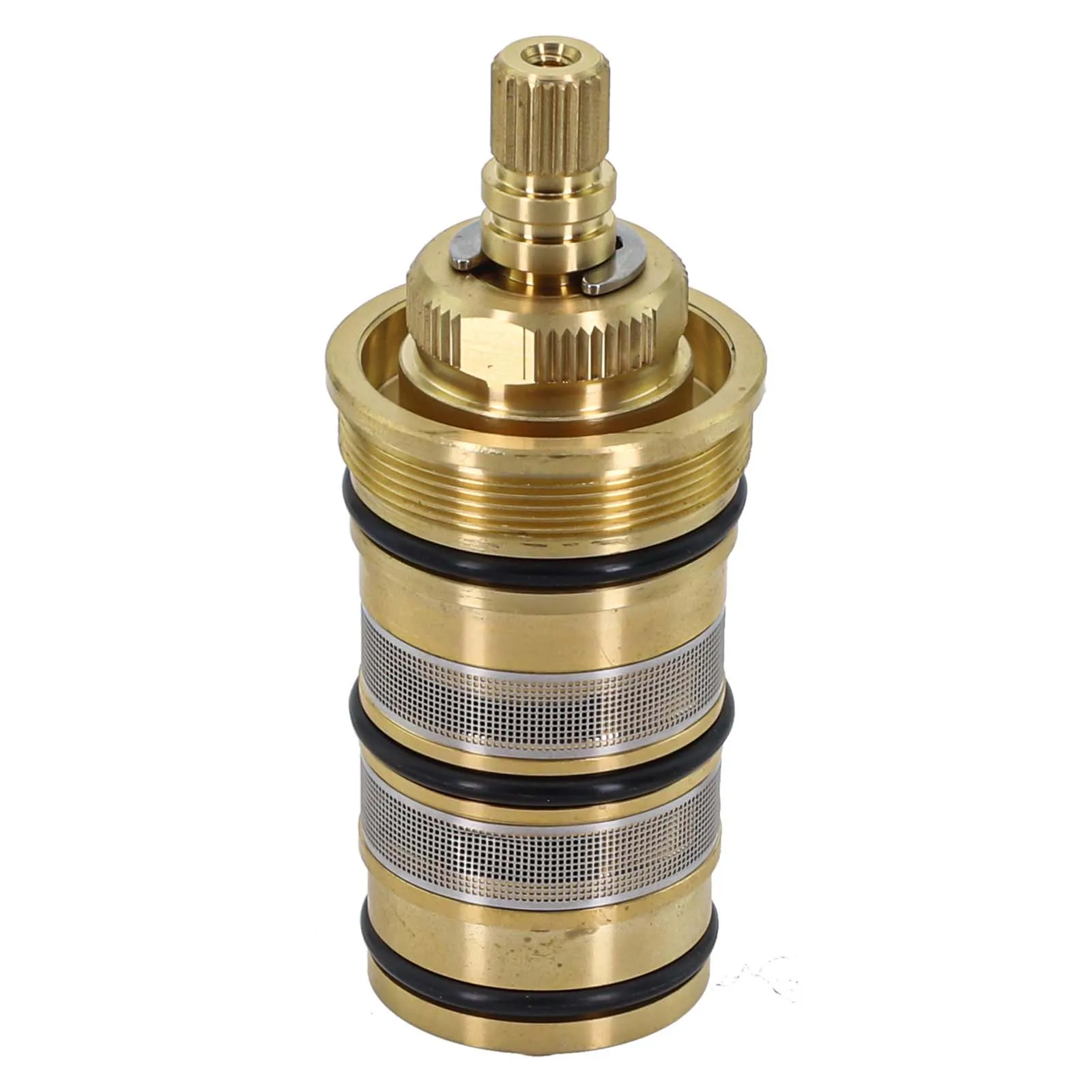 Kit de réparation de mitigeur de douche à cartouche thermostatique, noyau de Valve de robinet entièrement en cuivre pour un contrôle de température Stable