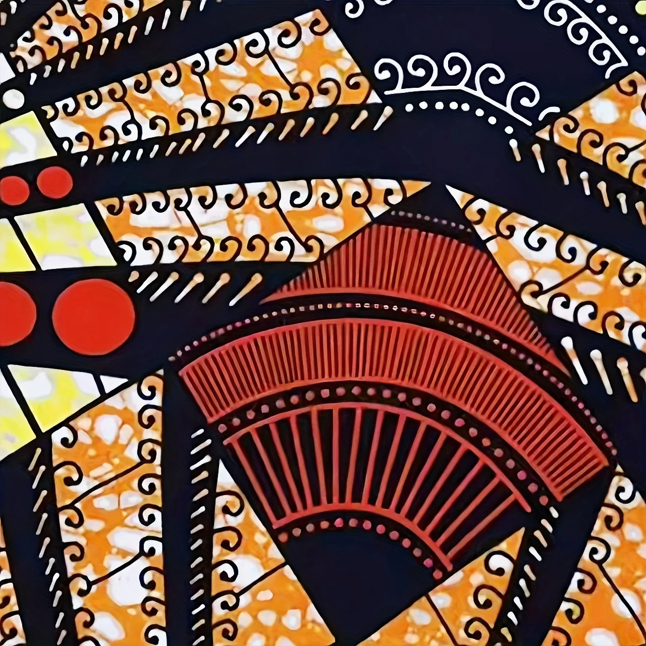 6yards African ethnic wax prin - Sewing Geotextile Fabric recension och pris