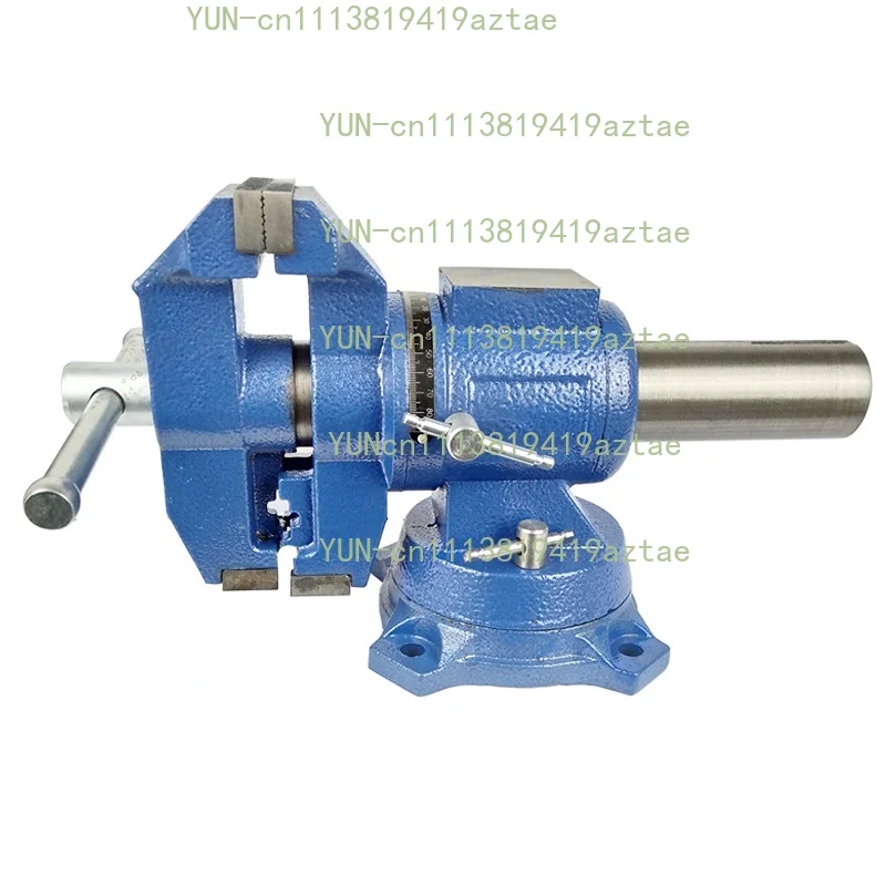 4'' 5'' 6'' Heavy Duty 360° Swivel Bench Vise, Desktop Clamp Vise 100mm/125mm Jaw Width
