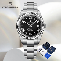 2025 New PAGANI DESIGN Luxury Business Automatic Watch For Men Brand Mechanical Wristwatch 200M Waterproof Stainless steel Clock