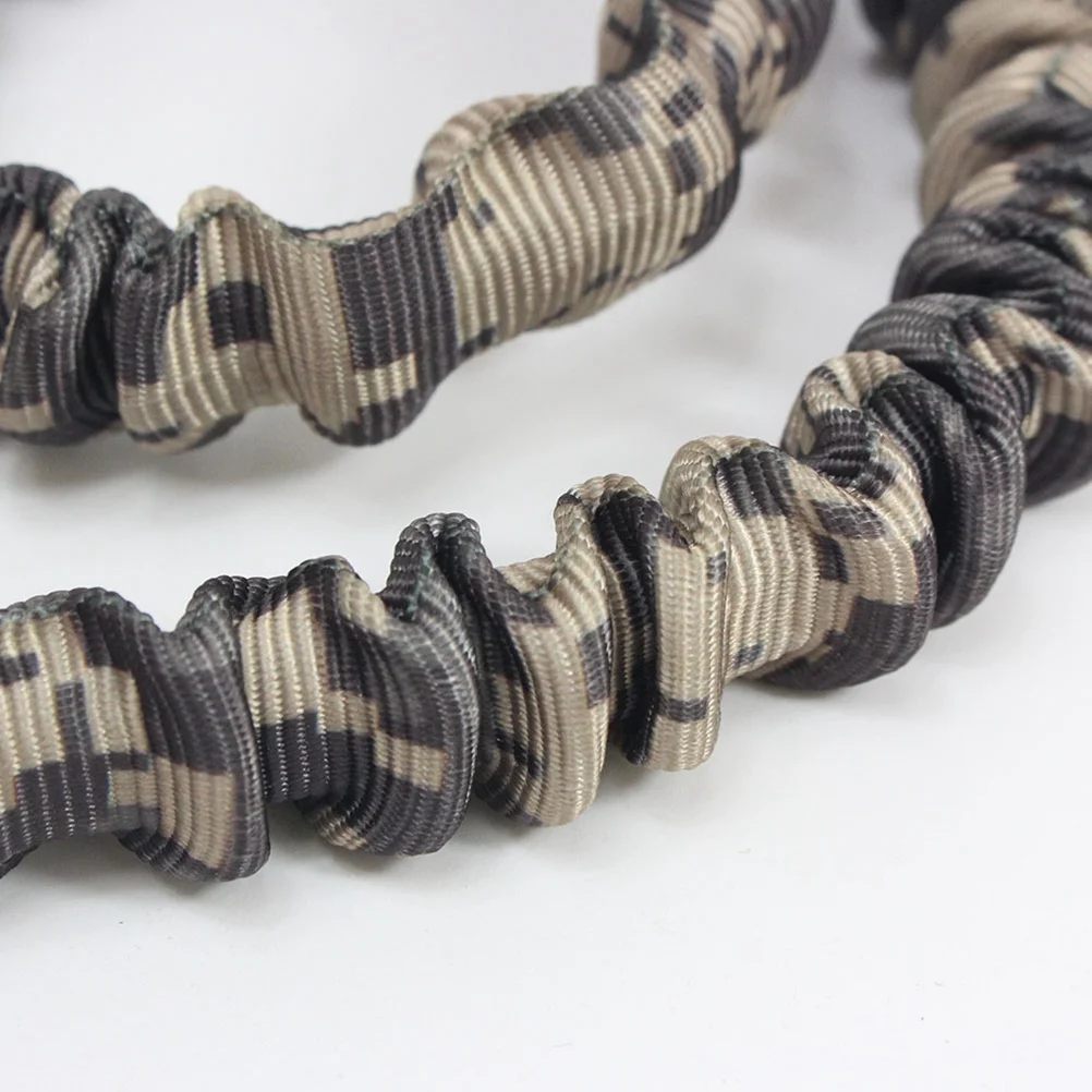 

Camouflage Dog Leash Nylon No-Pull Bungee Training Leads Elastic Buffer for Medium Large Dogs Waterproof Quick-Drying Pet