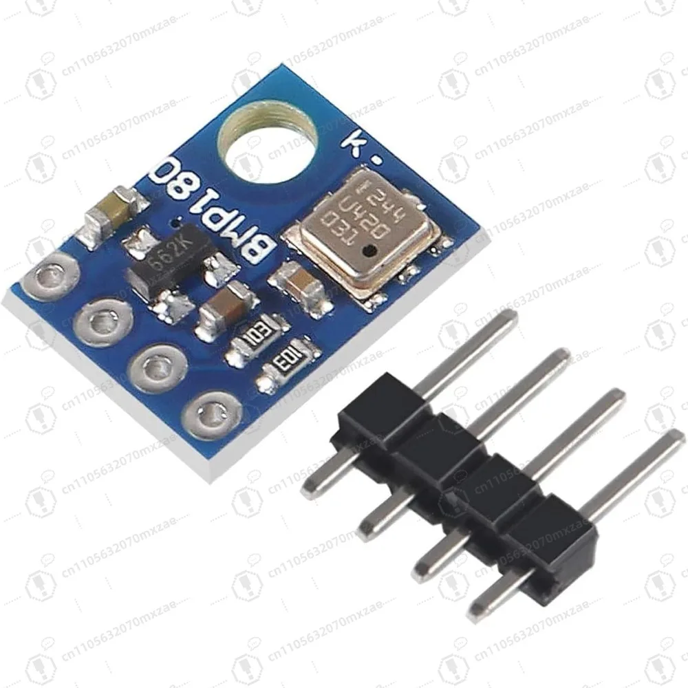 Moduli sensore di pressione digitale GY-68 BMP180 da 10 pezzi, barometro ad alta precisione con interfaccia I2C per Arduino MCU
