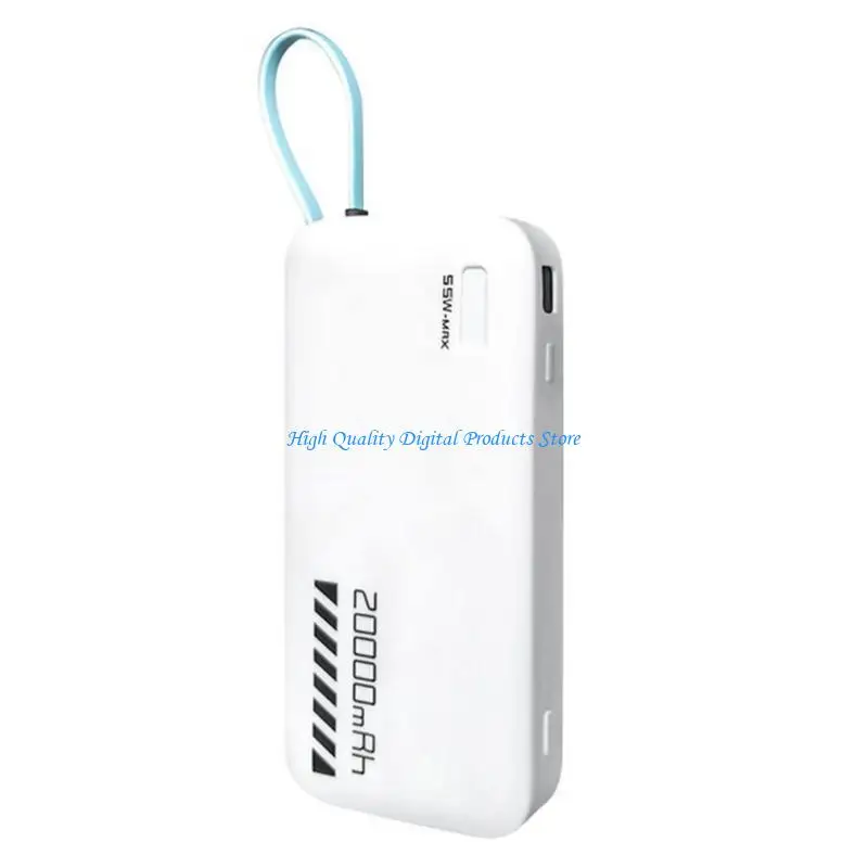 U2JE Skin Cover Silicone Case Scratchproof Housing for CP25 20000mAh Mobile Power 55W Soft Case Sleeve Full Coverage