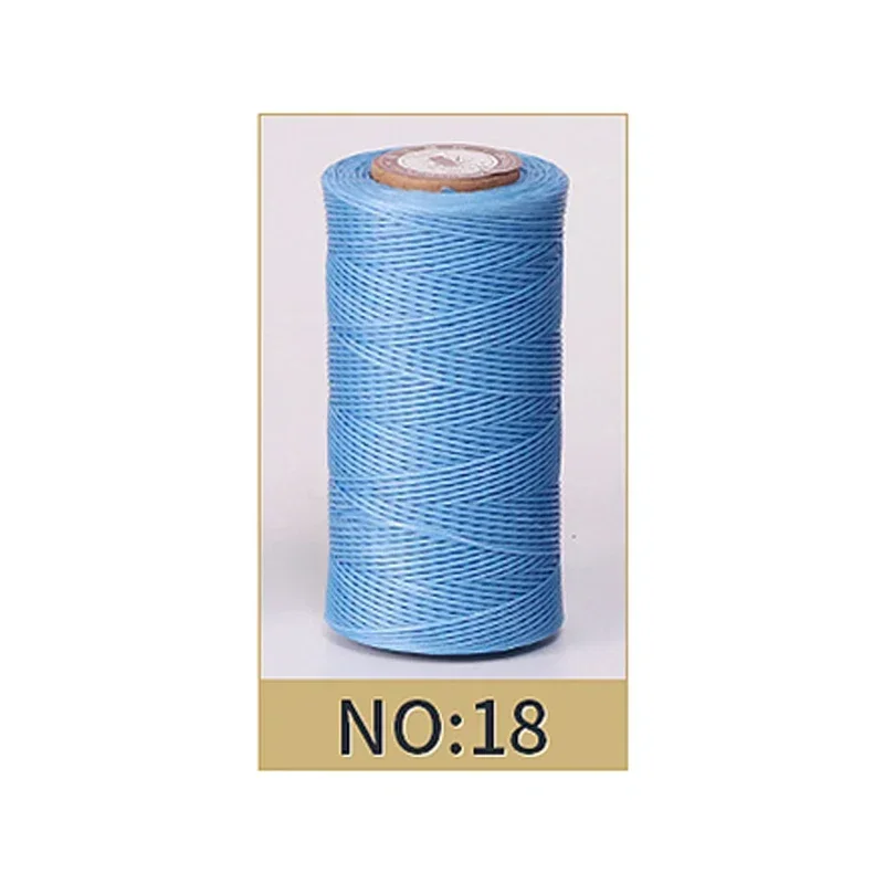 50M 0,8mm Dicke Gewachste Faden Für Leder Gewachste Schnur Für Diy Handwerk Werkzeug Hand Nähen Gewinde Flache gewachste Nähen Linie