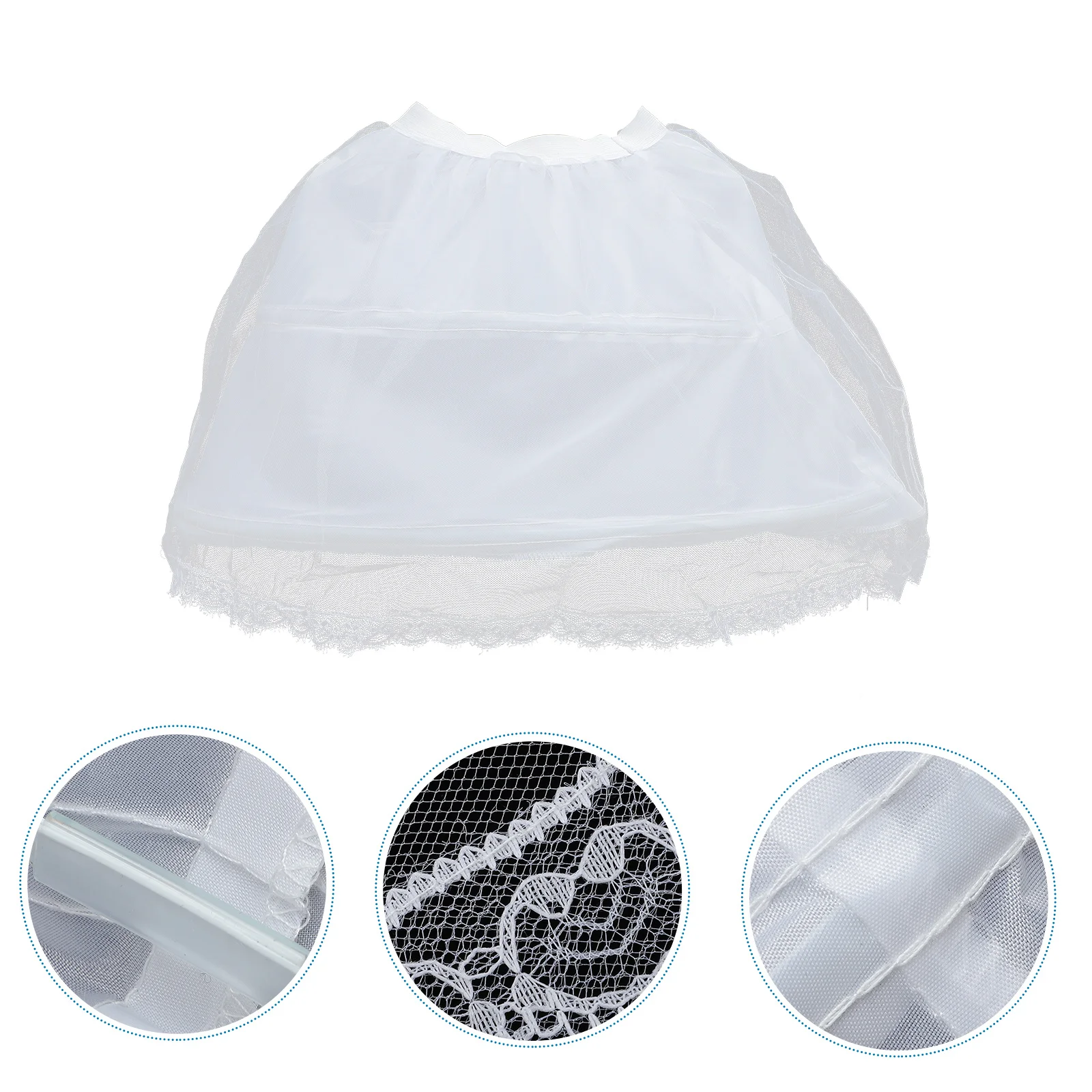 

Dress Short Petticoat Elastic Waist Underskirt for Photo Taking Cosplay Event Women Petticoat Underskirts