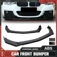 Separador Universal de parachoques delantero de coche, Kit de carrocería de labio de parachoques, separador de labio de pato para BMW, Benz, Volkswagen, Honda, 5 uds.