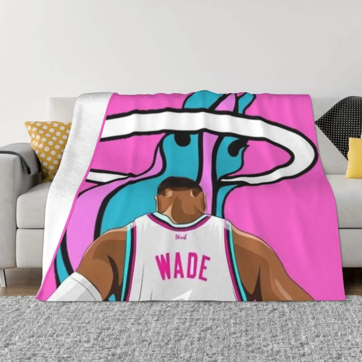 

Dwyane Wade Throw Blanket Bed decorative Luxury Brand Decoratives Blankets