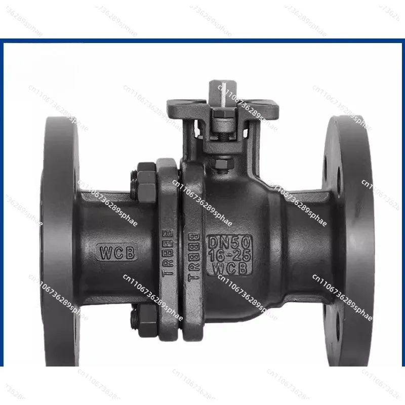 vanne-a-bille-en-acier-moule-q041f-16c-vanne-a-plate-forme-haute-en-acier-au-carbone