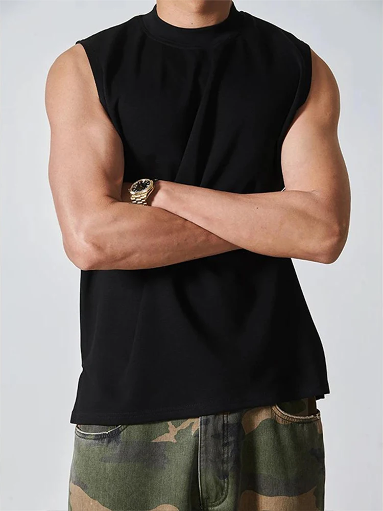 

Large Size Couple's Pure Bla Sports Vest American Sle Svel Baskeall ort Sve T-irt Youth Summer Casual Wear