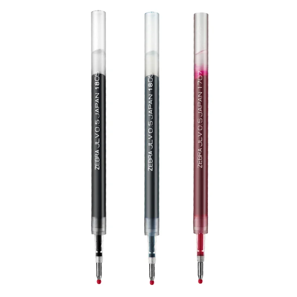 10 قطعة اليابان زيبرا هلام القلم الأساسية السلس وسريعة الجافة الصحافة الملء JLV-0.5 الأساسية استبدال الأساسية مناسبة ل JJ15/JJZ33/JJZ49 #4