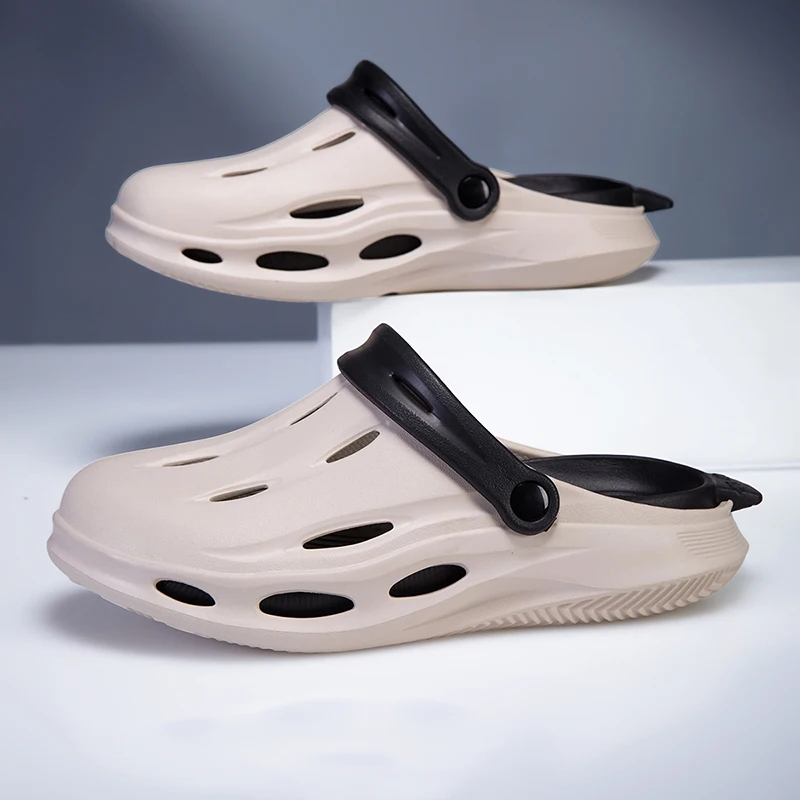 Ladies Color Block Beach Slippers Lightweight Flexible Flat Sole Anti Slip Comfortable Travel Seaside Vacation Casual Slides