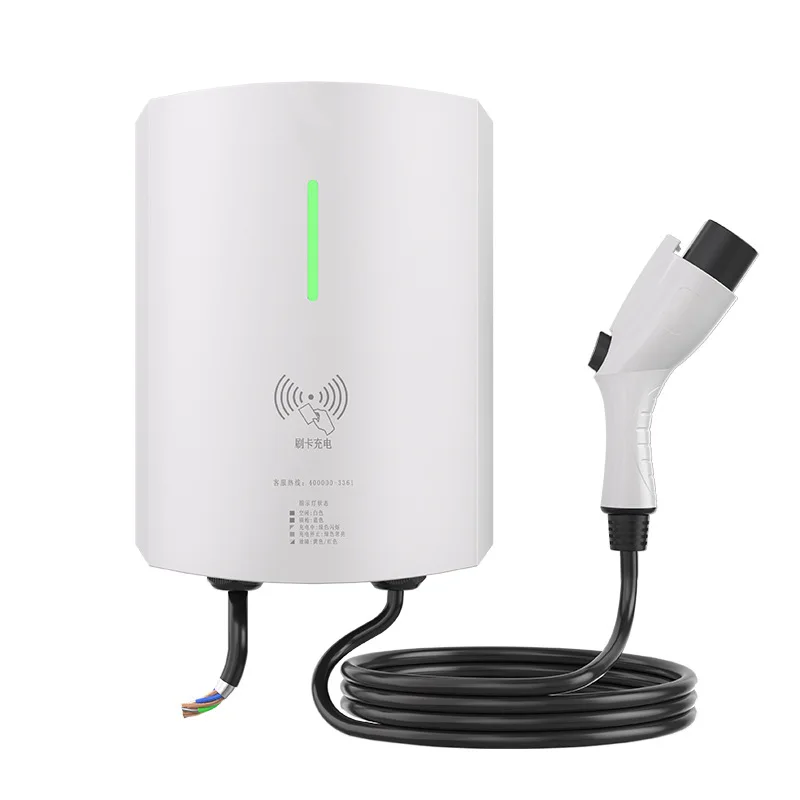 

Прямые продажи производителя, 7 кВт, настенная вертикальная универсальная зарядная станция для электромобилей новой энергии, домашняя зарядная станция GB 16A 32A