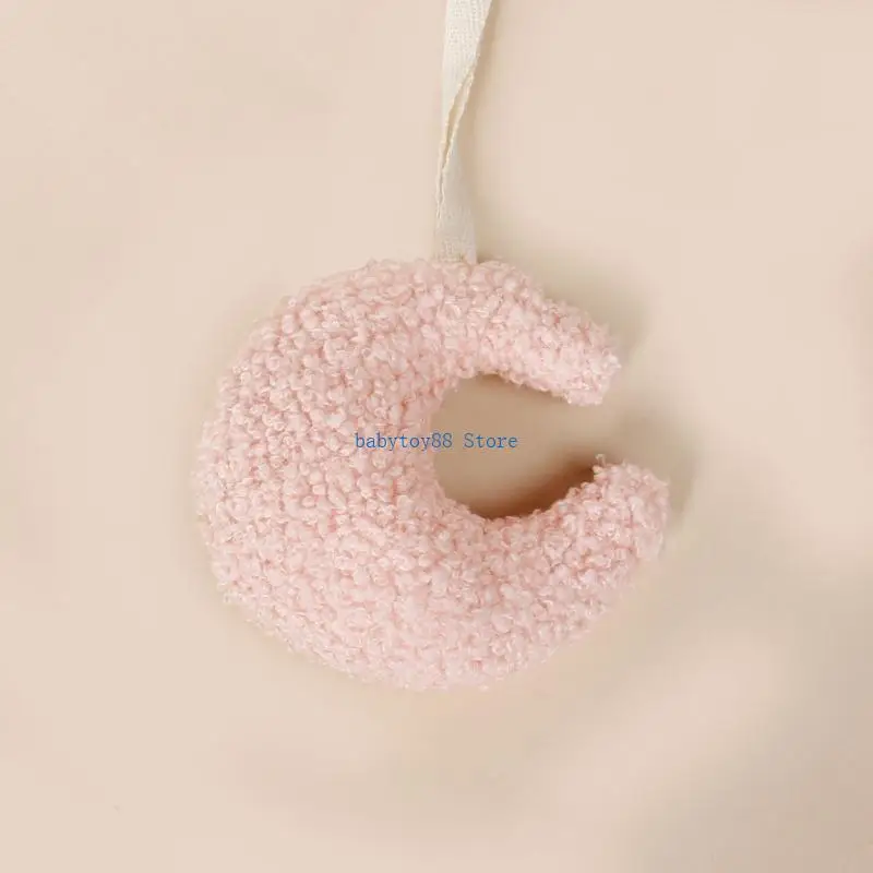 Y4UD جميل القمر هوة كليب قلادة أفخم عضاضة سلسلة حامل للبنين بنات هدية #4