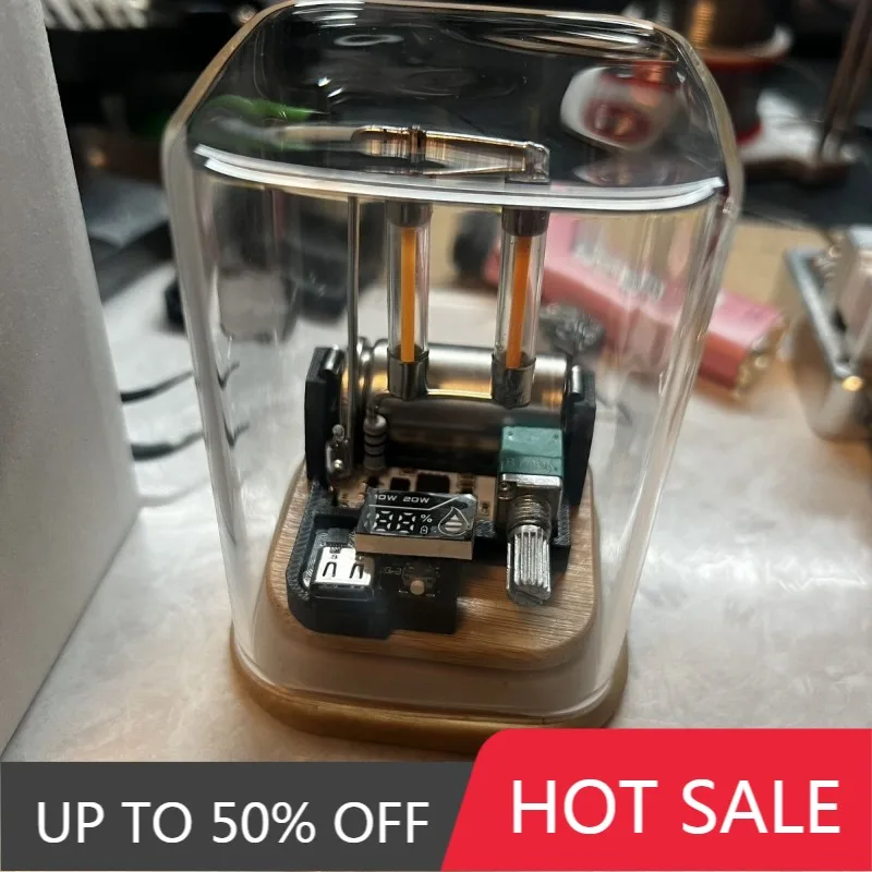 Colorful Mood Light Industrial Style Handmade Night Lamp Bedroom Bedside Desktop Nightlight Creativity Charge Decor Table Lamps
