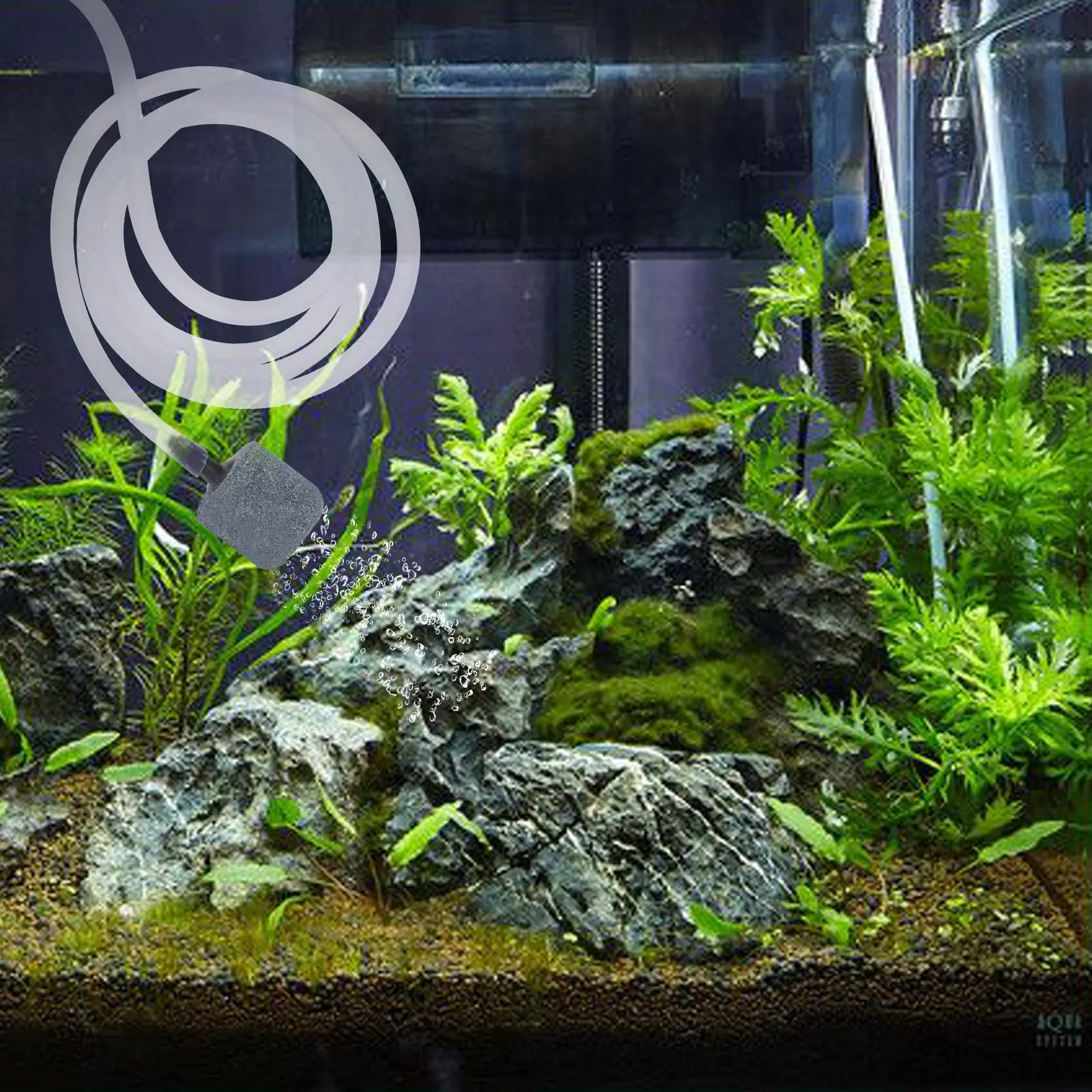 

Портативный USB-компрессор для аэрации аквариума, кислородный насос для рыб, большой, 1 шт.