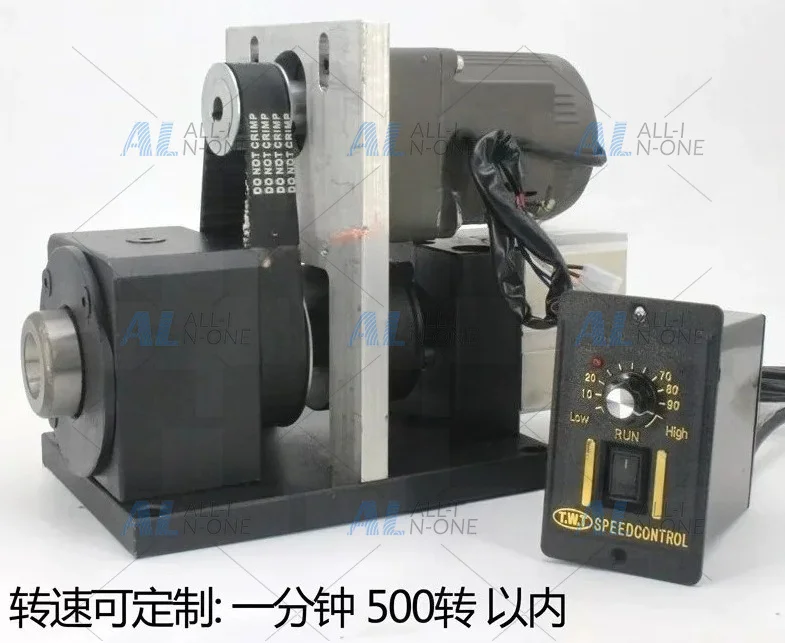 High-Precision 25-Type Pneumatic Lathe Spindle Instrument Head Automated Fixture CNC Rotating Pneumatic Chuck 0-25